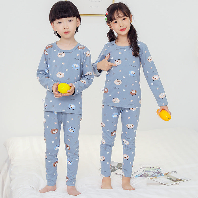 Kids' Cotton Pajama Set for Boys and Girls