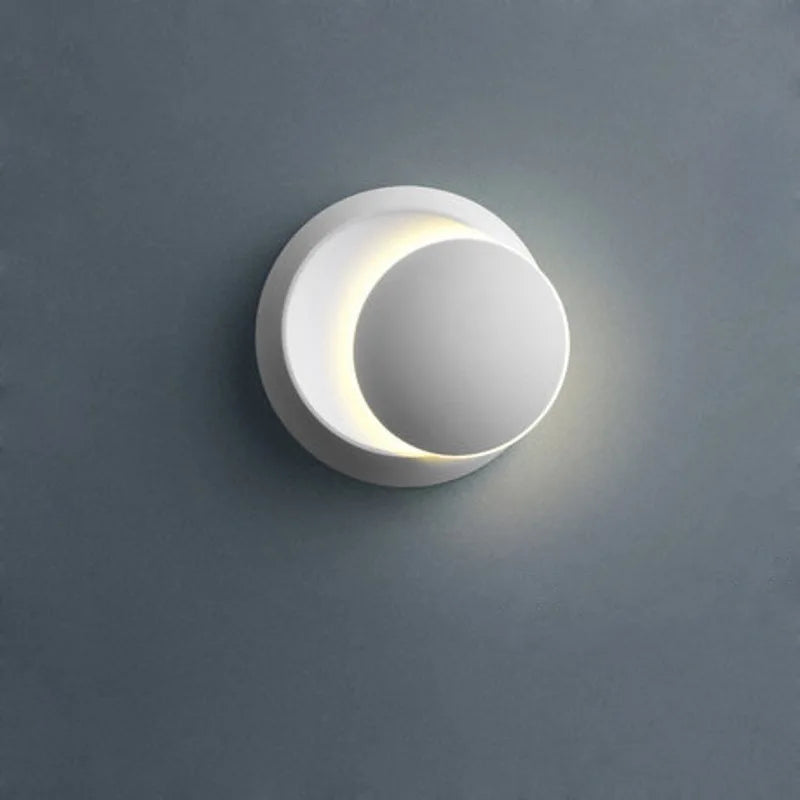 LED Modern Wall Lamp 5W 350 Degree Rotatable Wall Lamp for Stairs Living Room Bedroom Wall Light Home Office Fancy Light