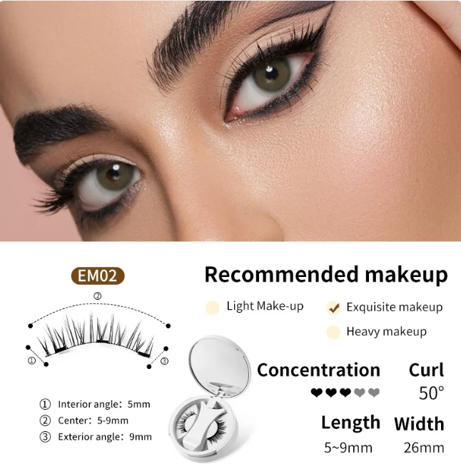 Magnetic Eyelashes Set