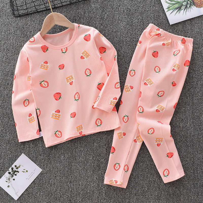 Kids' Cotton Pajama Set for Boys and Girls