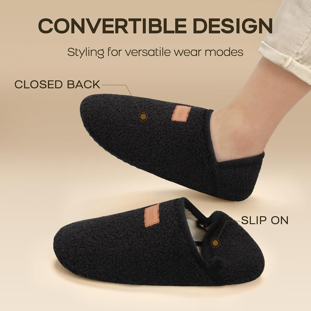 House Slippers for Women Men Indoor Barefoot Slippers Socks Slip on House Shoes Cozy Comfy Slippers for Home Bedroom Travel Yoga