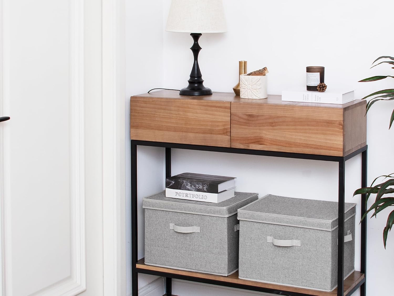 Fabric Storage Bins with Closet Storage Bins