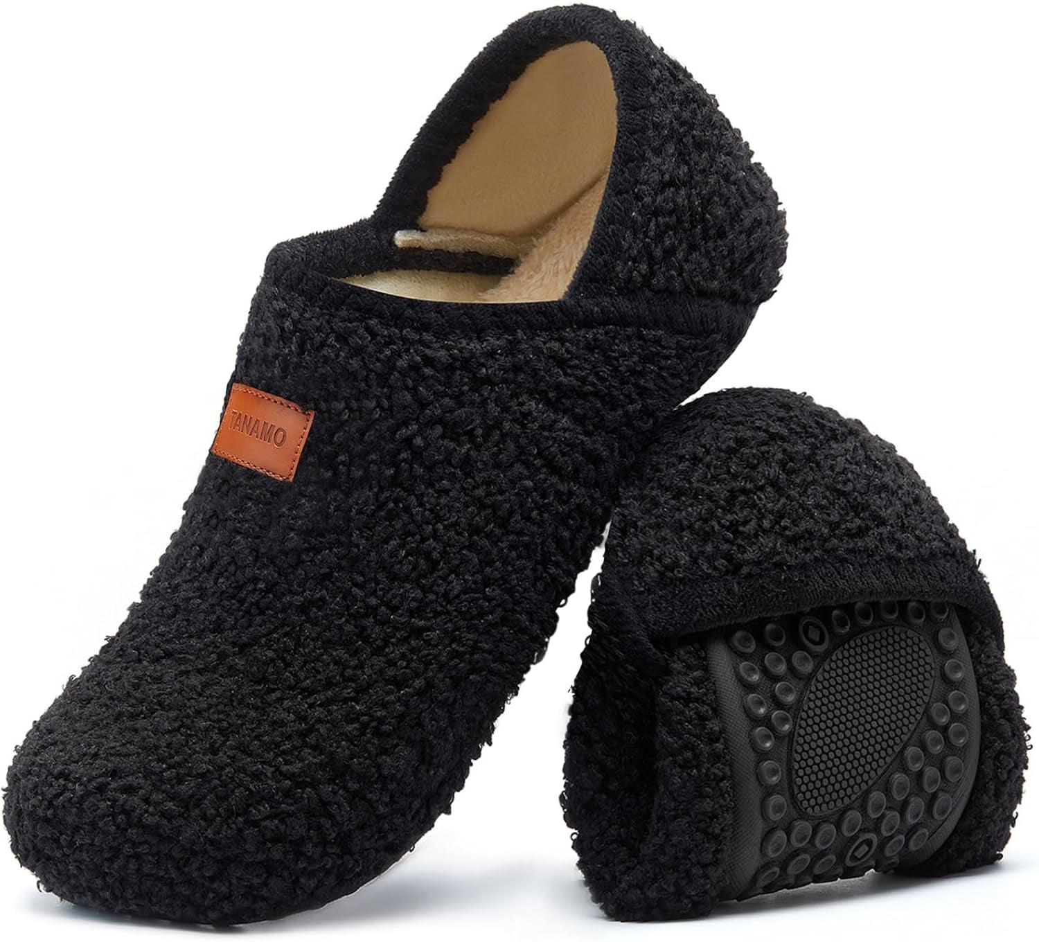 House Slippers for Women Men Indoor Barefoot Slippers Socks Slip on House Shoes Cozy Comfy Slippers for Home Bedroom Travel Yoga