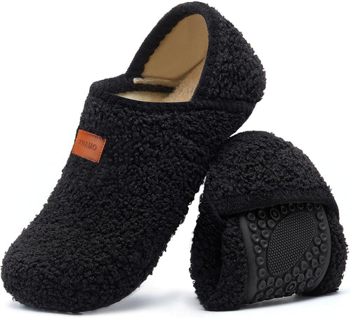 House Slippers for Women Men Indoor Barefoot Slippers Socks Slip on House Shoes Cozy Comfy Slippers for Home Bedroom Travel Yoga