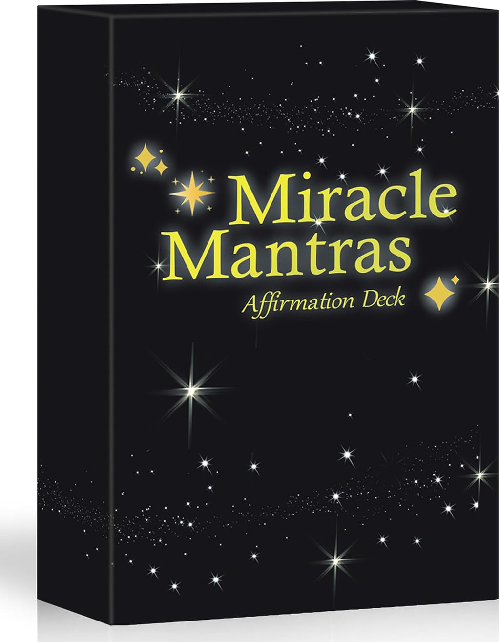Miracle Mantras Positive Affirmations Cards – 54 Daily Affirmation Cards for Women & Men, Self Care, Love & Wealth, Mindfulness Motivational Deck, Inspirational Gift