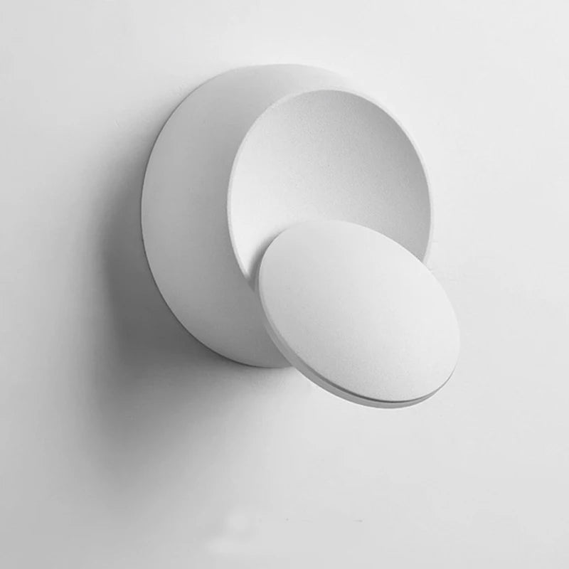 LED Modern Wall Lamp 5W 350 Degree Rotatable Wall Lamp for Stairs Living Room Bedroom Wall Light Home Office Fancy Light