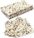 Reusable Paper Towels Cotton Cloths (12Pcs), Absorbent Kitchen Dishcloths (10X10 Inch) Washable Paperless Towels Zero Waste Alternative Napkins for Kitchen Household Cleaning