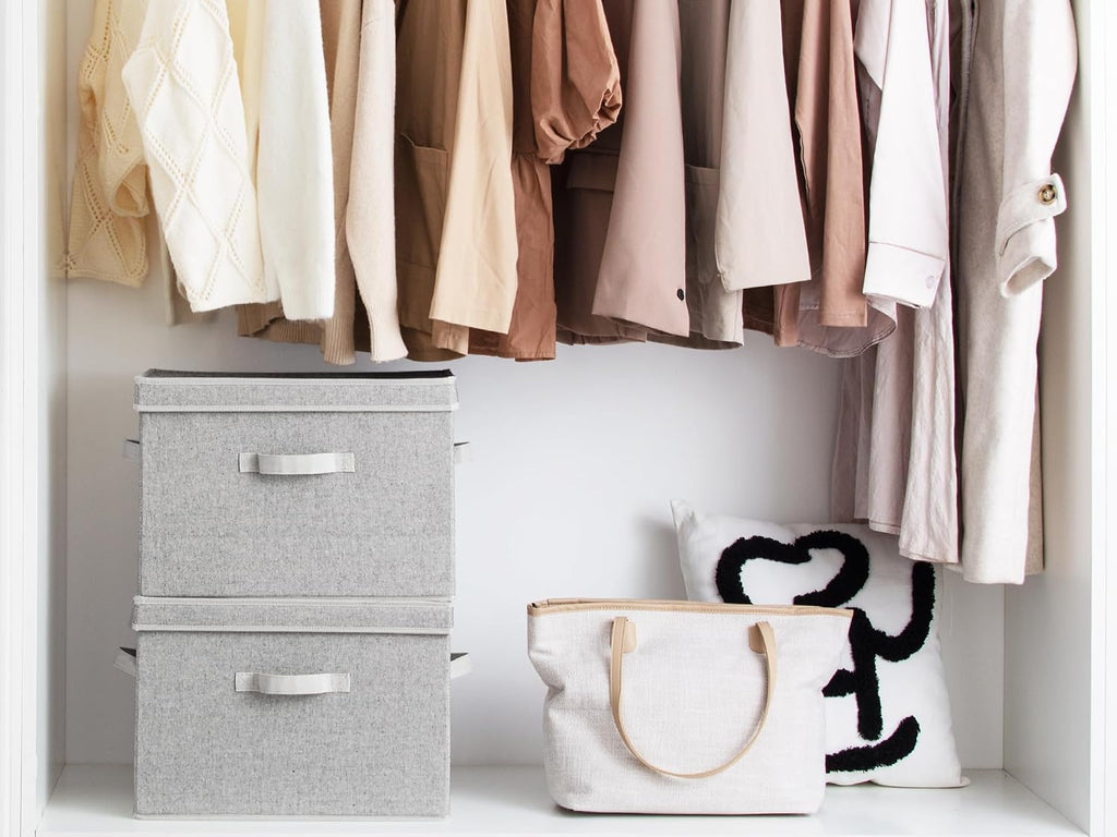 Fabric Storage Bins with Closet Storage Bins