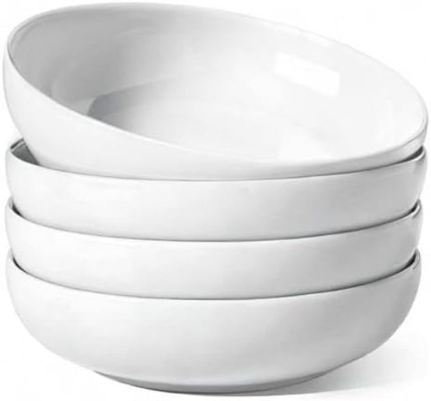 Pasta Bowls Set 45 Oz Large Ceramic Serving Bowls for Salad Soup Noodles