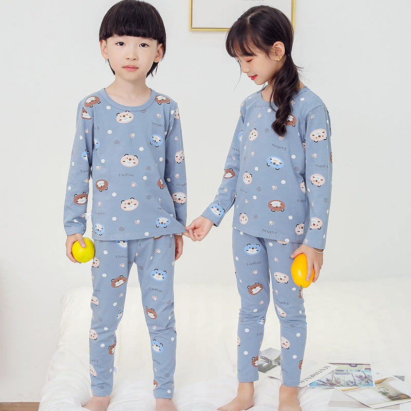 Kids' Cotton Pajama Set for Boys and Girls