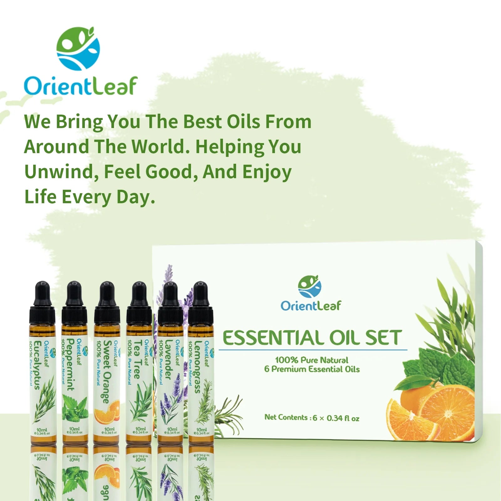 Essential Oil Set, 100% Pure Natural Aromatherapy Essential Oils Set for Diffusers, Massage, Aromatherapy, Skin & Hair Care, Gifts Choice for Women