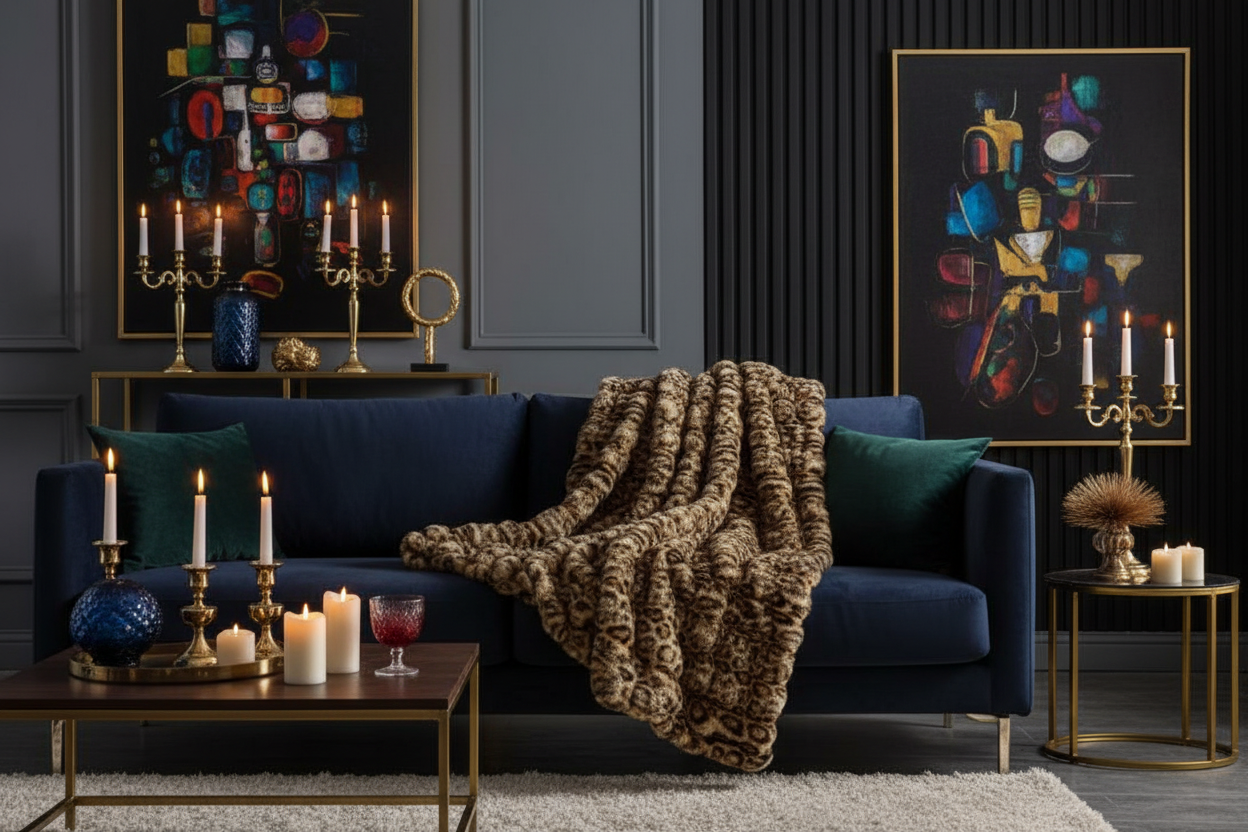 Leopard Throw - Interior