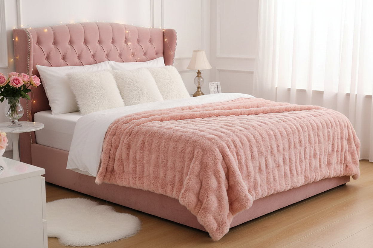 Pink Bedroom - Fairy Lights